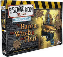 Escape Room Puzzle - The Baron, the Witch & the Thief